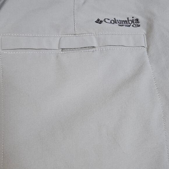 Columbia Mens Gray Lightwieght Convertible Hiking Outdoor Pants 42x30 - Picture 7 of 13